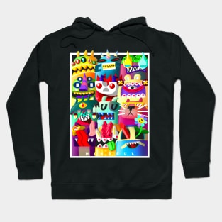 Doodle 3D Vendeta Hoodie